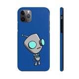 Invader Zim Blue Robot Gir Case Mate Tough Phone Cases