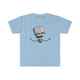 Invader Zim Robot Gir Men's Fitted Short Sleeve Tee