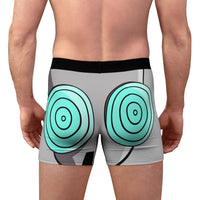 Invader Zim Grey Men's Boxer Briefs