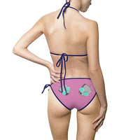 Invader Zim Gir Pink Women's Bikini Swimsuit