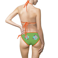 Invader Zim Gir Green Women's Bikini Swimsuit