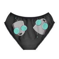 Invader Zim Robot Gir Black Women's Panties