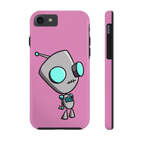 Invader Zim Pink Robot Gir Case Mate Tough Phone Cases