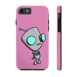 Invader Zim Pink Robot Gir Case Mate Tough Phone Cases