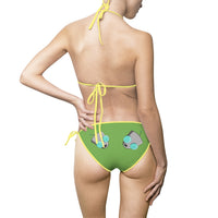 Invader Zim Gir Green Women's Bikini Swimsuit