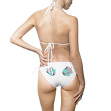 Invader Zim Gir White Women's Bikini Swimsuit