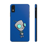 Invader Zim Blue Robot Gir Case Mate Tough Phone Cases