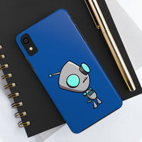 Invader Zim Blue Robot Gir Case Mate Tough Phone Cases