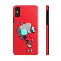 Invader Zim Red Robot Gir Tongue Case Mate Tough Phone Cases