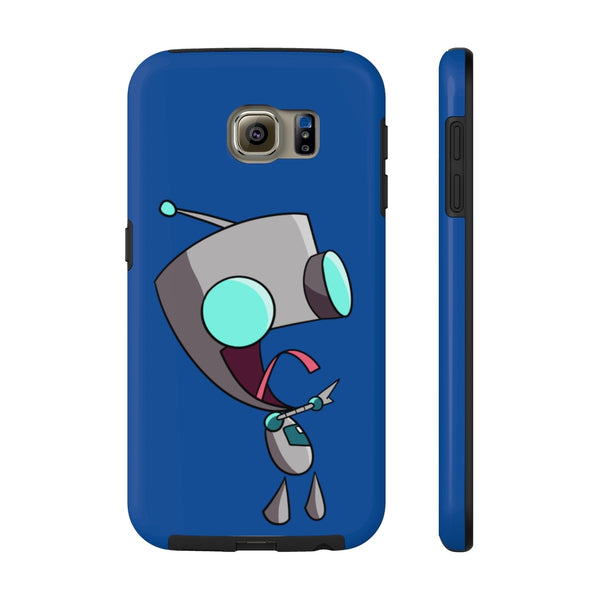 Invader Zim Blue Robot Gir Tongue Case Mate Tough Phone Cases