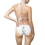 Rick and Morty White Women's Bikini Swimsuit