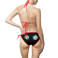 Invader Zim Gir Black Women's Bikini Swimsuit