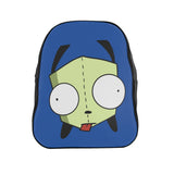 Invader Zim Blue Gir School Backpack