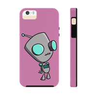 Invader Zim Pink Robot Gir Case Mate Tough Phone Cases