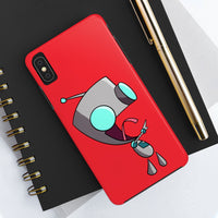 Invader Zim Red Robot Gir Tongue Case Mate Tough Phone Cases