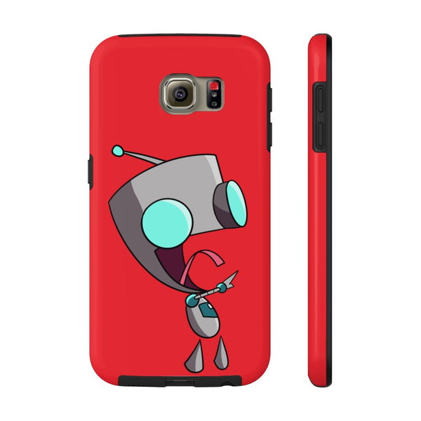 Invader Zim Red Robot Gir Tongue Case Mate Tough Phone Cases