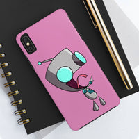 Invader Zim Pink Robot Gir Tongue Case Mate Tough Phone Cases
