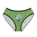 Invader Zim Robot Gir Green Women's Panties