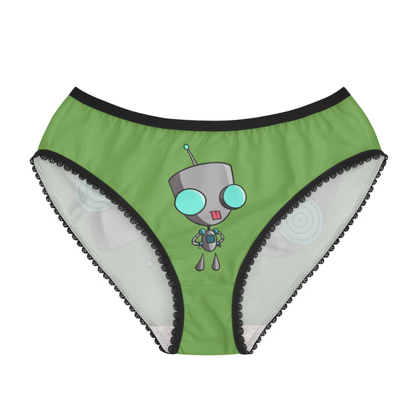 Invader Zim Robot Gir Green Women's Panties