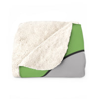 Invader Zim Green Many Gir Sherpa Fleece Blanket
