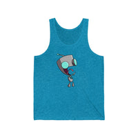 Invader Zim and Gir Tanktop Workout Exercise Shirt