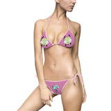 Invader Zim Gir Pink Women's Bikini Swimsuit
