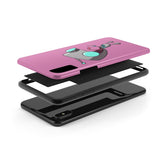 Invader Zim Pink Robot Gir Tongue Case Mate Tough Phone Cases