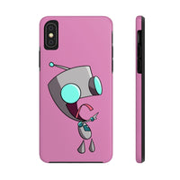 Invader Zim Pink Robot Gir Tongue Case Mate Tough Phone Cases