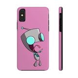 Invader Zim Pink Robot Gir Tongue Case Mate Tough Phone Cases