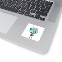 Invader Zim Robot Gir Square Sticker