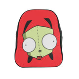 Invader Zim Red Gir School Backpack
