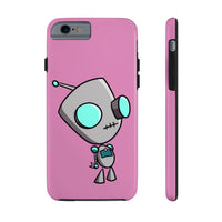 Invader Zim Pink Robot Gir Case Mate Tough Phone Cases