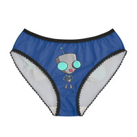 Invader Zim Robot Gir Blue Women's Panties