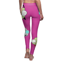 Invader Zim Fuscha Gir Women's Cut & Sew Casual Leggings