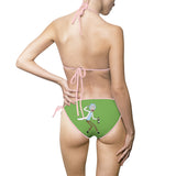 Rick and Morty Green Women's Bikini Swimsuit