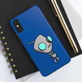 Invader Zim Blue Robot Gir Case Mate Tough Phone Cases