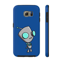 Invader Zim Blue Robot Gir Case Mate Tough Phone Cases