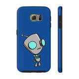 Invader Zim Blue Robot Gir Case Mate Tough Phone Cases