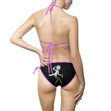 Rick and Morty Black Women's Bikini Swimsuit