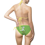 Rick and Morty Green Women's Bikini Swimsuit