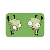Invader Zim Gir Green Bath Mat