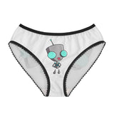 Invader Zim Robot Gir White Women's Panties