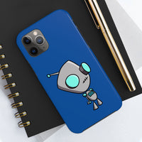 Invader Zim Blue Robot Gir Case Mate Tough Phone Cases