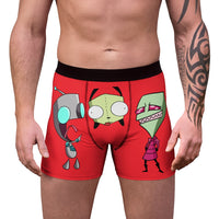Invader Zim Red Men's Boxer Briefs