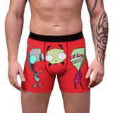 Invader Zim Red Men's Boxer Briefs