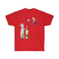Rick and Morty and Invader Zim tshirt