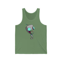 Invader Zim and Gir Tanktop Workout Exercise Shirt