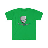 Invader Zim Robot Gir Men's Fitted Short Sleeve Tee