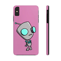 Invader Zim Pink Robot Gir Case Mate Tough Phone Cases
