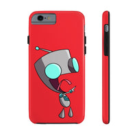 Invader Zim Red Robot Gir Tongue Case Mate Tough Phone Cases